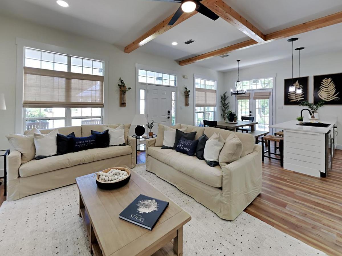 Wood Beach Retreat Santa Rosa Beach Bagian luar foto